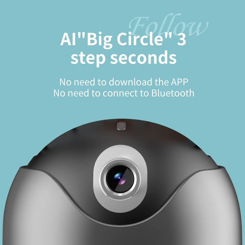Auto Face Tracking Gesture Gimbal Stabilizer Phone