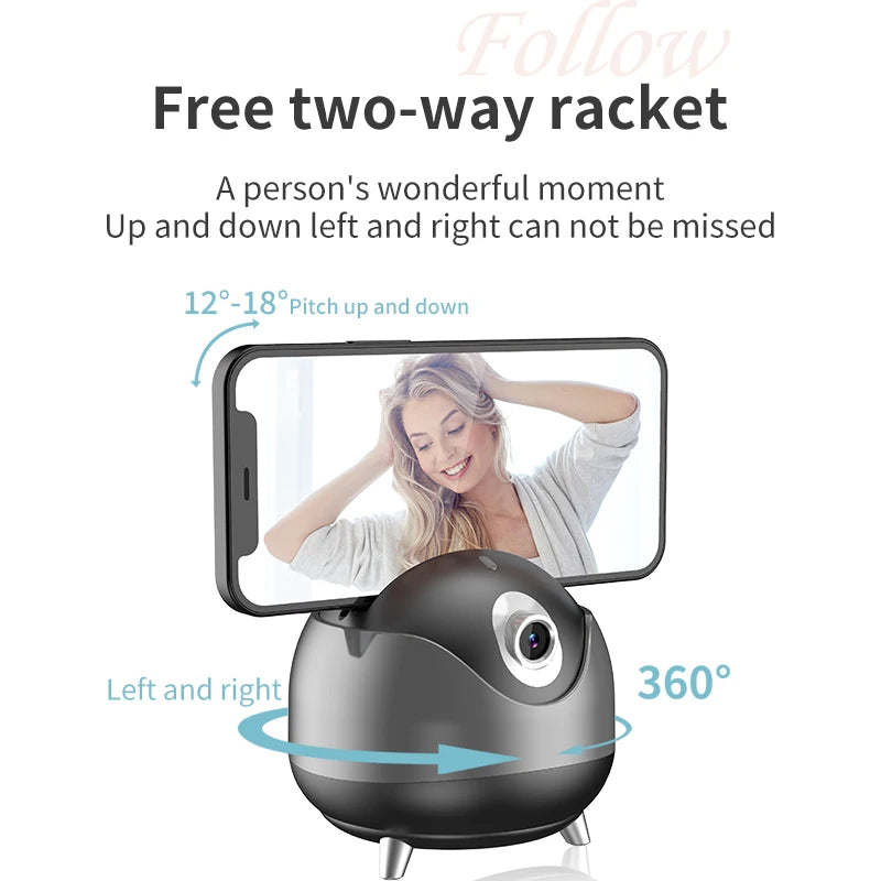 Auto Face Tracking Gesture Gimbal Stabilizer Phone