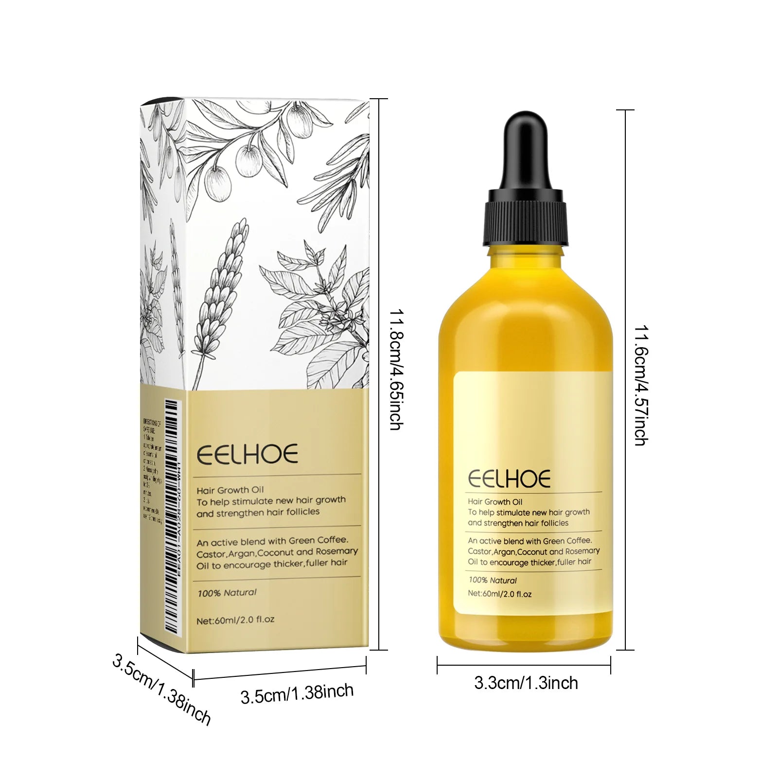Plant Extract Rosemary Dense Hair Oil
