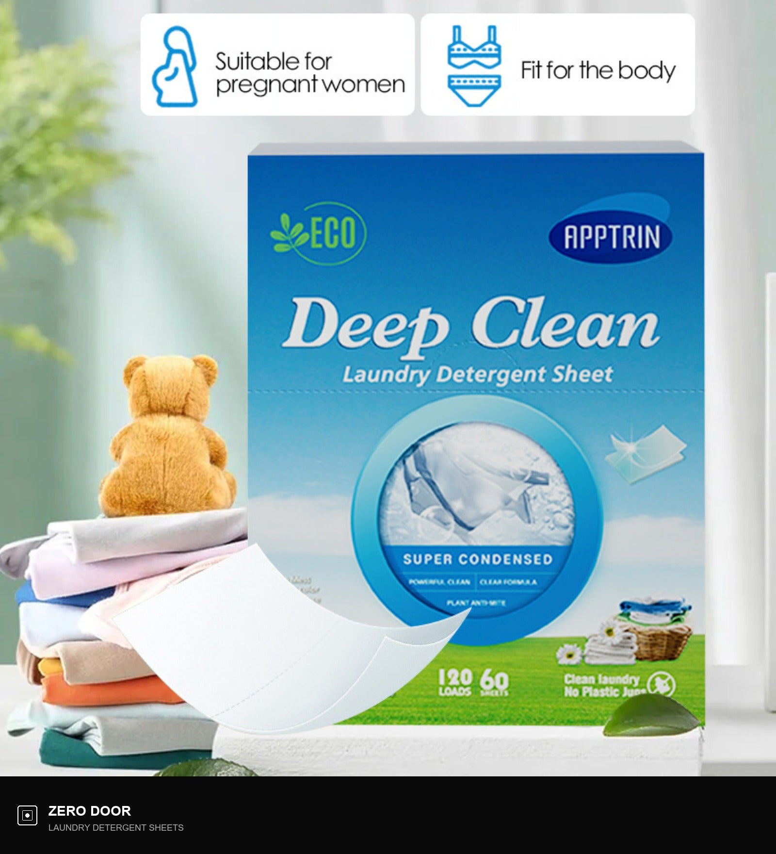 Laundry Detergent Sheets