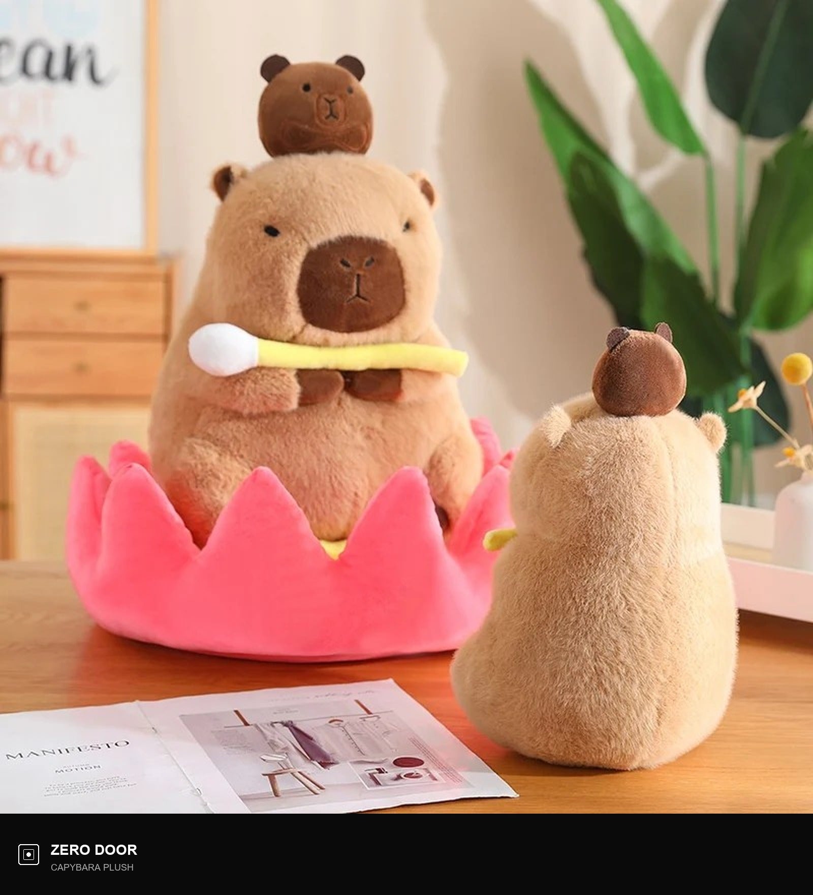 Capybara Gate Doll Plush Toys