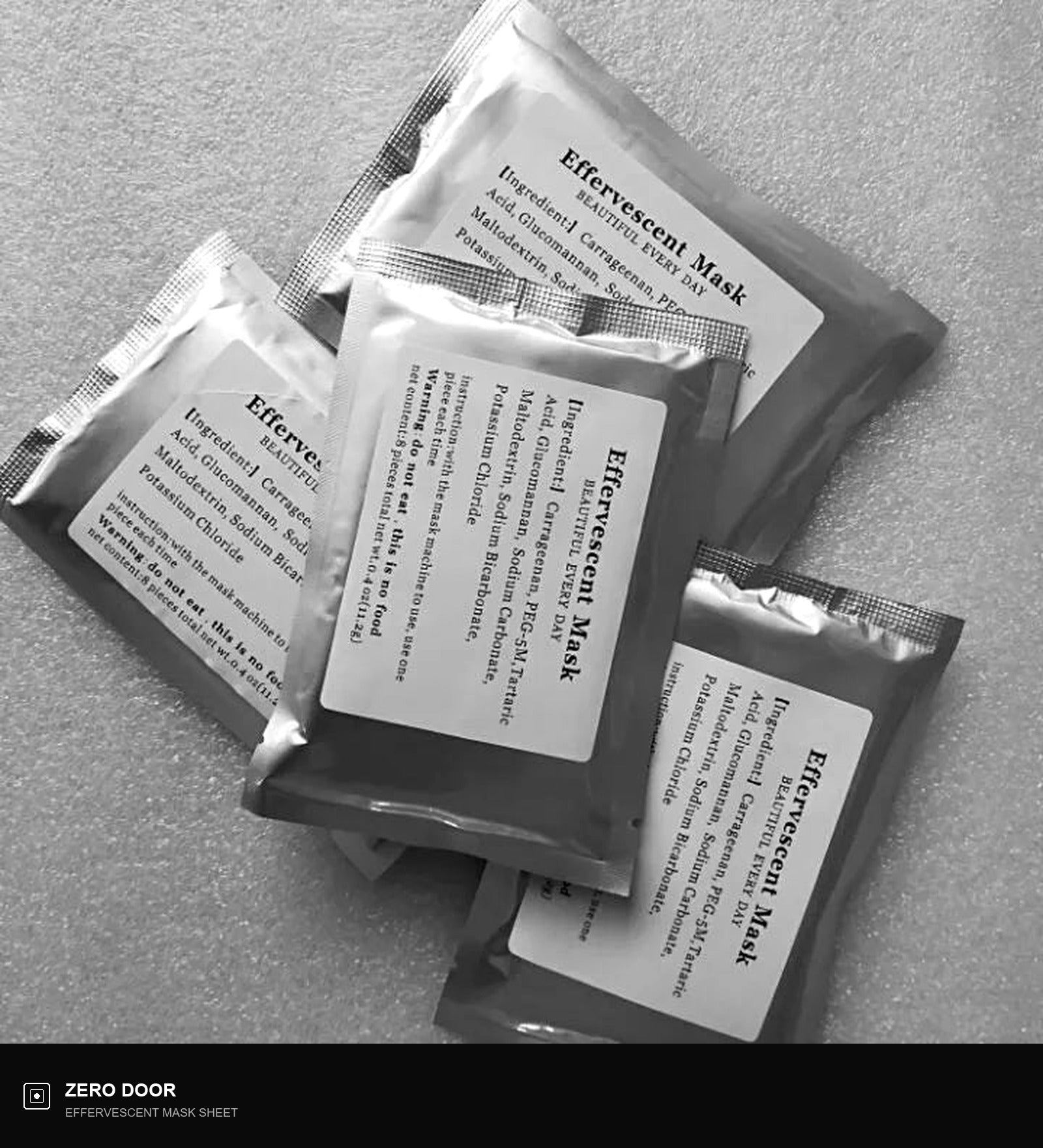 Effervescent Mask Sheet